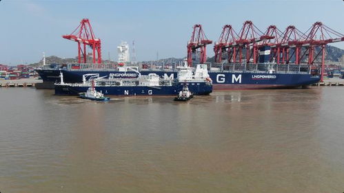 中国首单保税LNG船到船同步加注作业在洋山港顺利完成